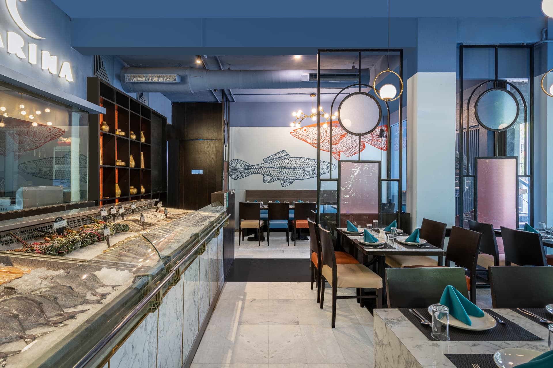 THE MARINA interior view 3