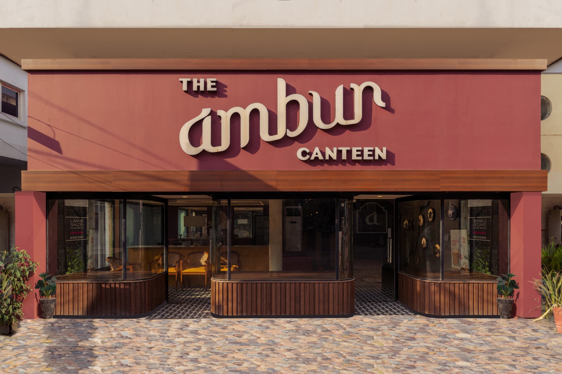 THE AMBUR CANTEEN interior view